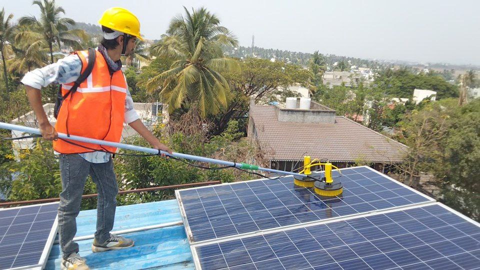 Solar Panel Cleaning